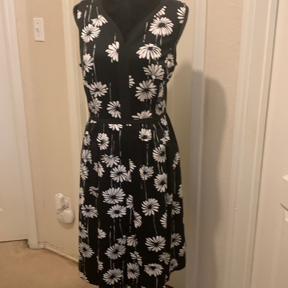 Floral print.